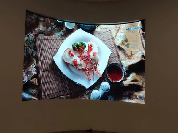 美兰室内P2.5弧形LED屏
